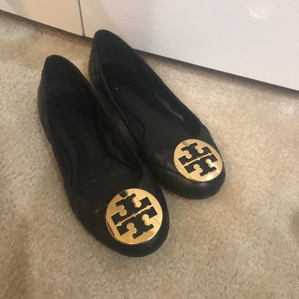 Tory Burch Quilted Reva Flats